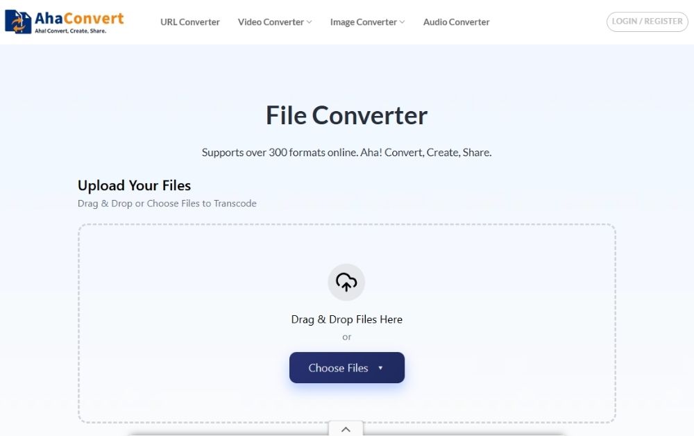 AhaConvert_homepage