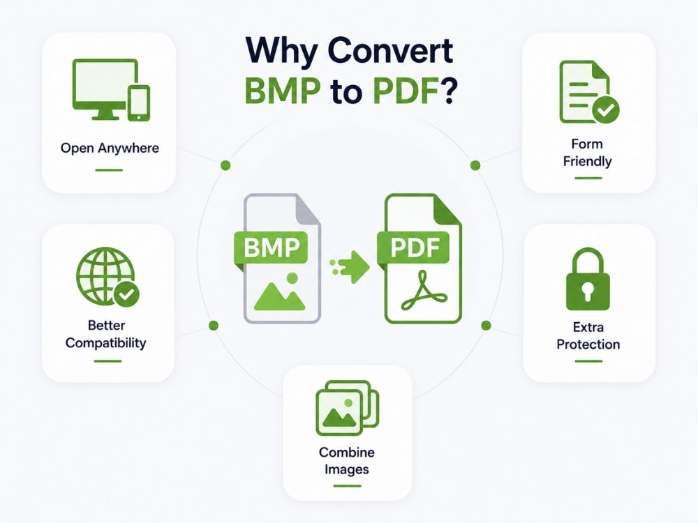 Perché convertire un file BMP in PDF?