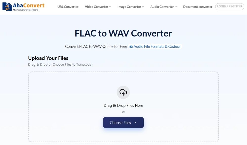AhaConvert_FLAC_to_WAV_Converter