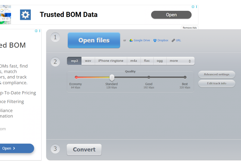 Online Audio Converter — simple browser-based tool for MKV to MP3 conversion