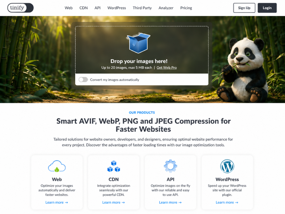 TinyPNG PNG to WebP Converter