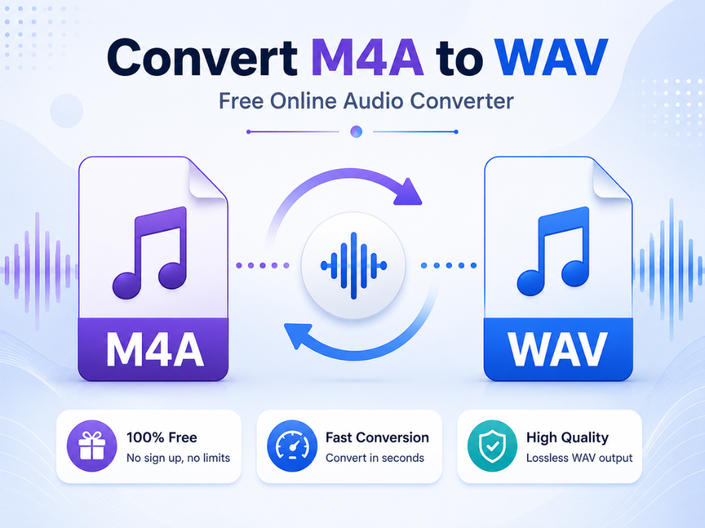 convert m4a to wav free online audio converter