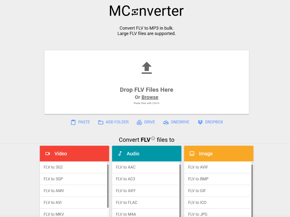 MConverter FLV to MP3 Converter