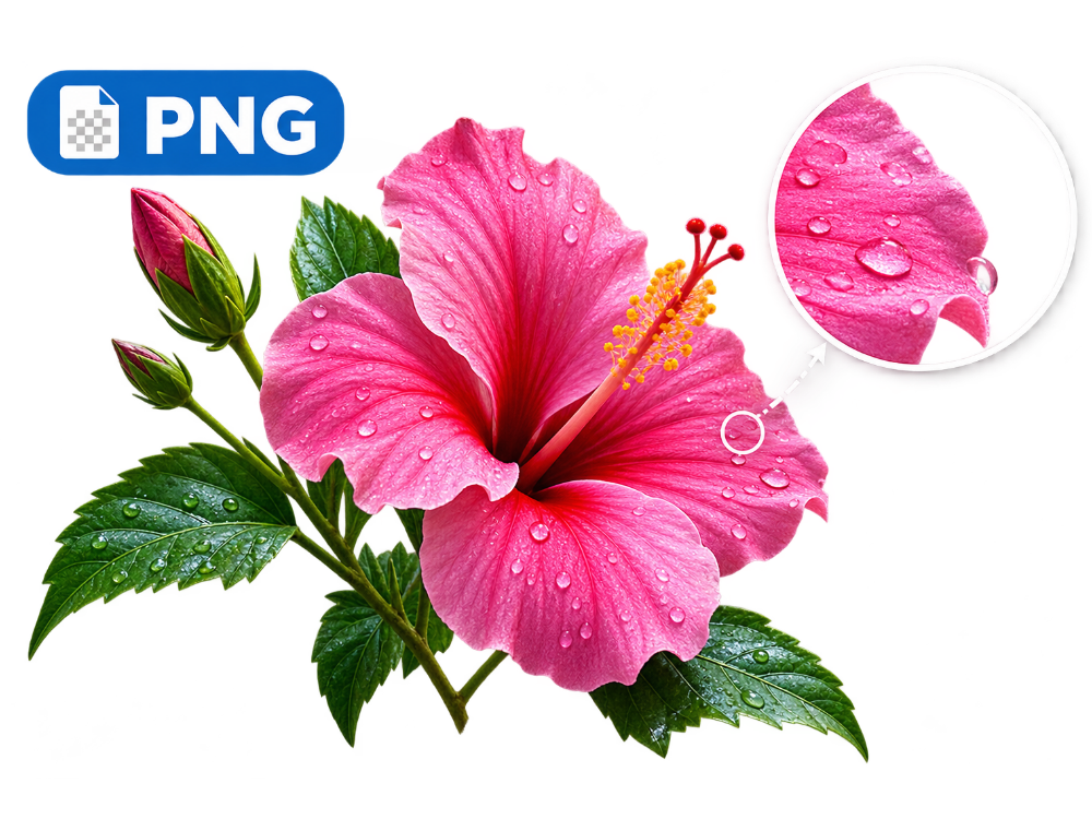 A PNG Flower image with a transparent background